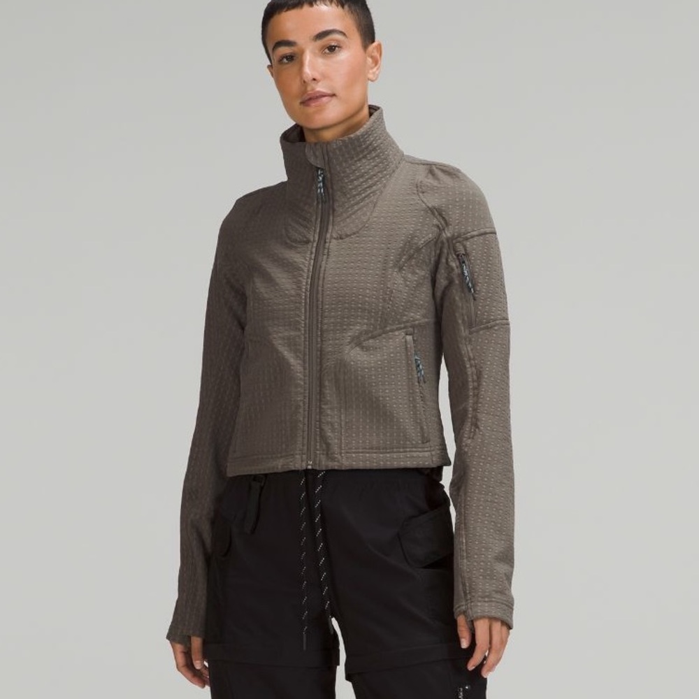 Lululemon Water repellent fleece hiking jacket